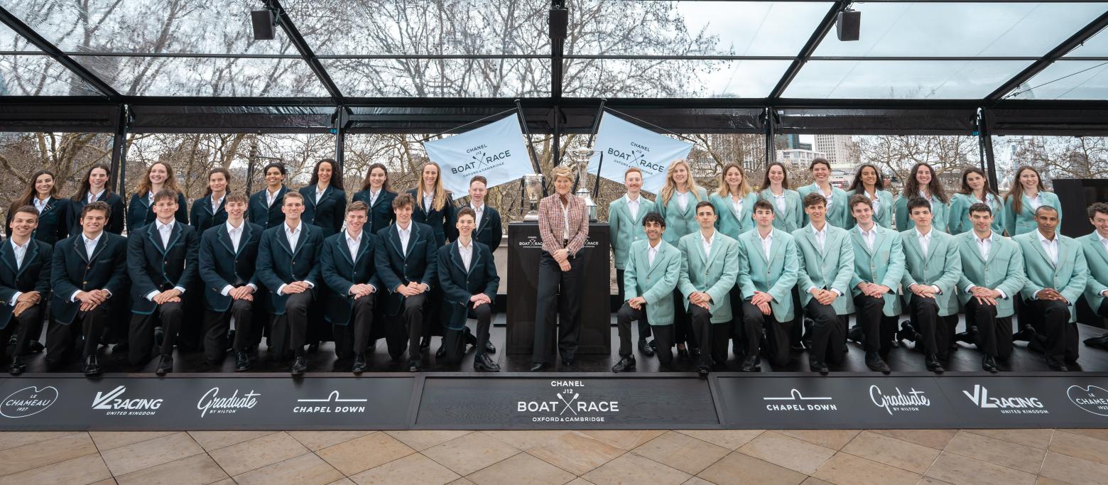 Crew unveiled for The CHANEL J12 Boat Race 2026 as Channel 4 confirm ...