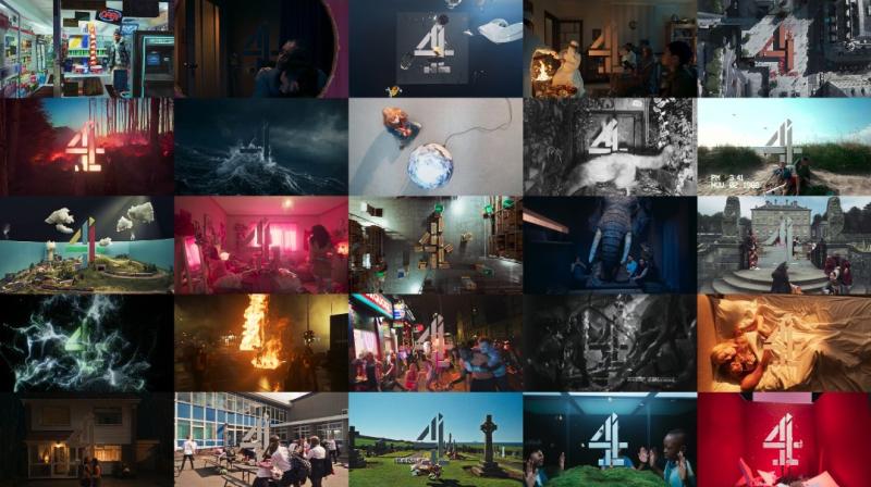 Picture of all 25 new ident scenes for Channel 4