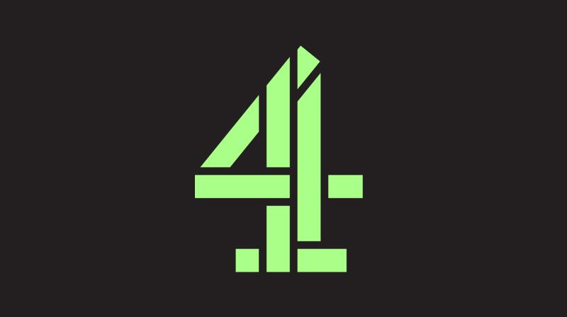 C4 Logo - Green on Black