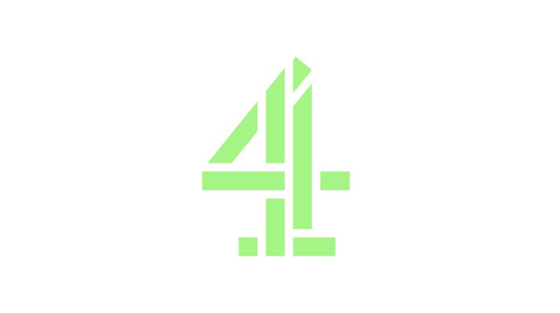 It shows the green Channel 4 logo on a white background