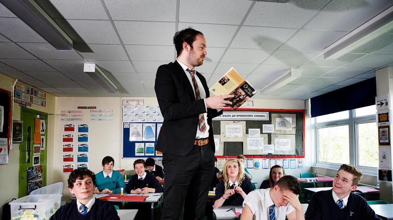 Eduacating Yorkshire headteacher Mr Burton