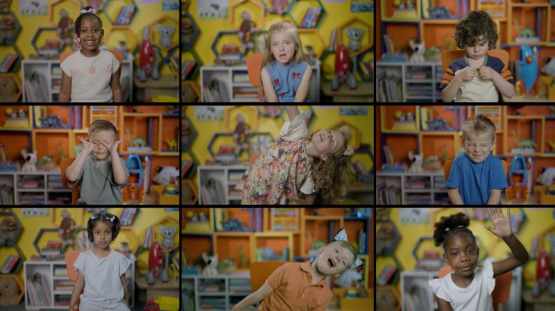 Promotional image for the 2024 social series of Secret Life of 5 Year Olds