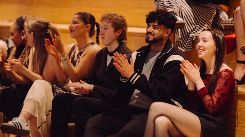 Last year's Content Creatives graduates applauding