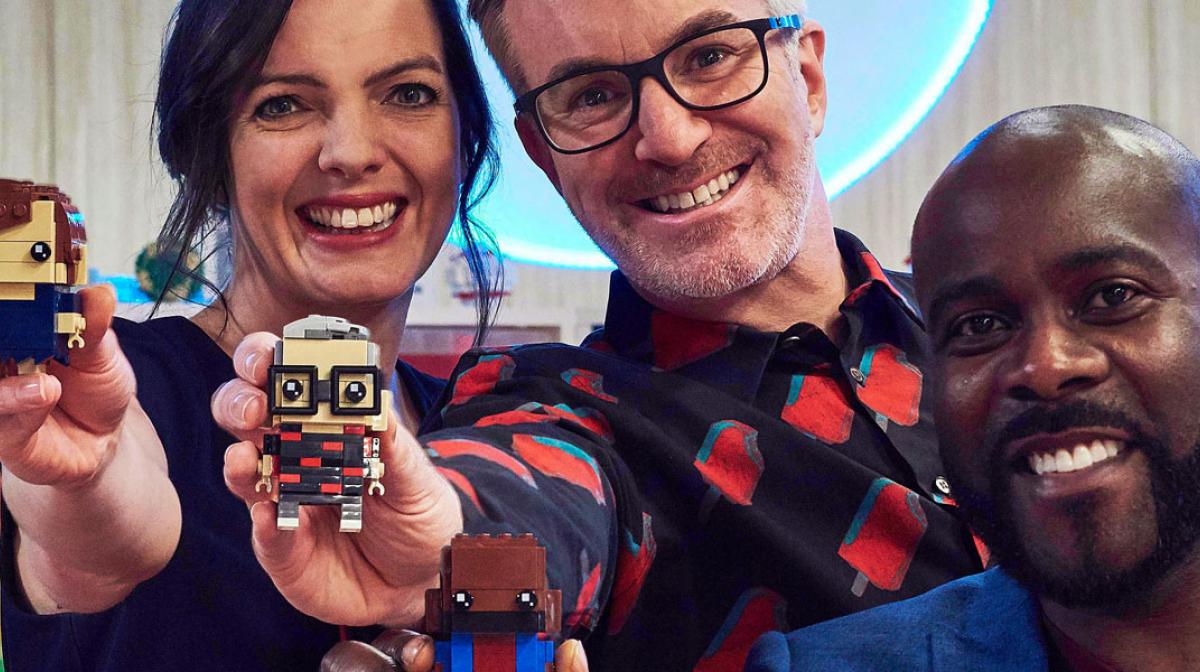Lego Masters Judges and presenter