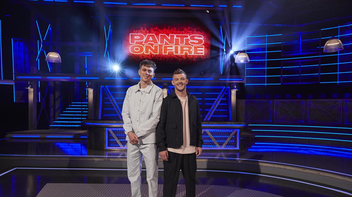 Pants on Fire - Zac and Jay (l-r)