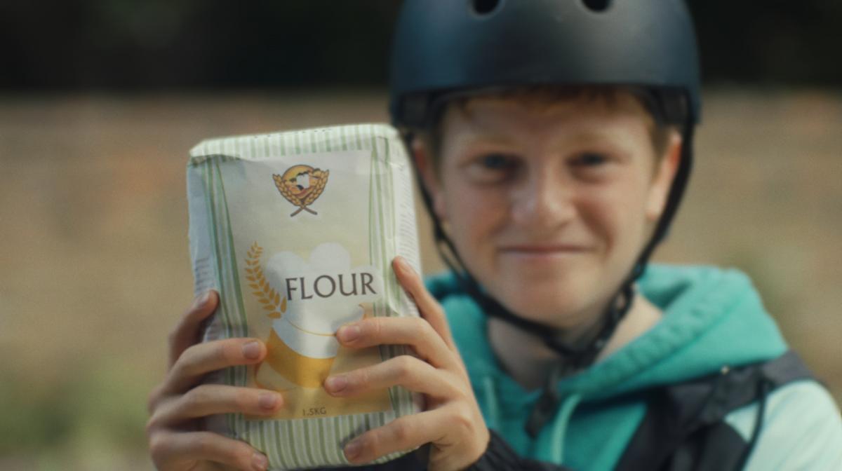 Boy And Flour